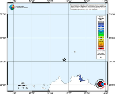Mappa MCS - territori località