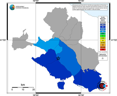 Mappa MCS - territori comuni