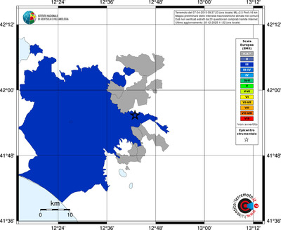 Mappa EMS - territori comuni