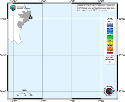 Mappa MCS - territori comuni