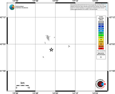 Mappa MCS - territori località