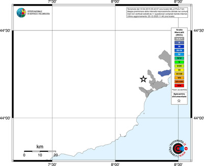 Mappa MCS - territori comuni