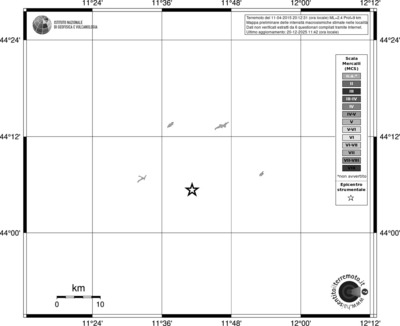 Mappa MCS - territori località