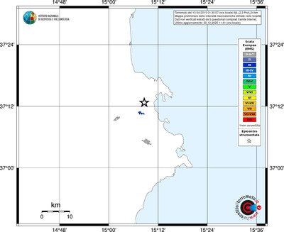 Mappa EMS - territori località