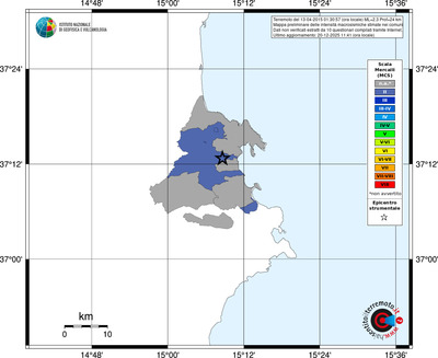 Mappa MCS - territori comuni