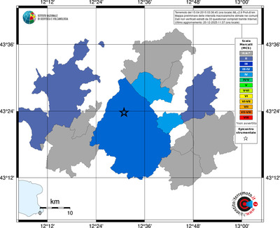 Mappa MCS - territori comuni