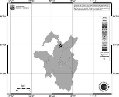 Mappa MCS - territori comuni