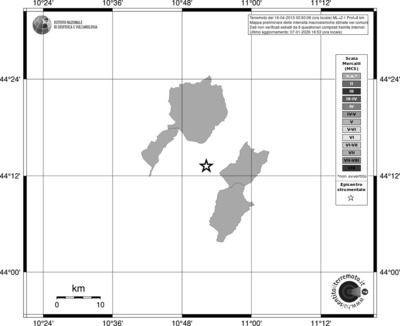 Mappa MCS - territori comuni