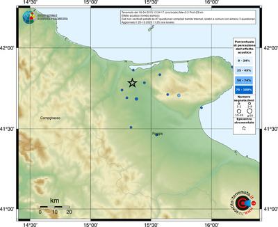 Mappa comuni con almeno 3 questionari