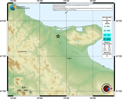 Mappa comuni con almeno 3 questionari