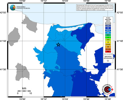 Mappa MCS - territori comuni