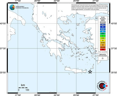 Mappa EMS - territori località