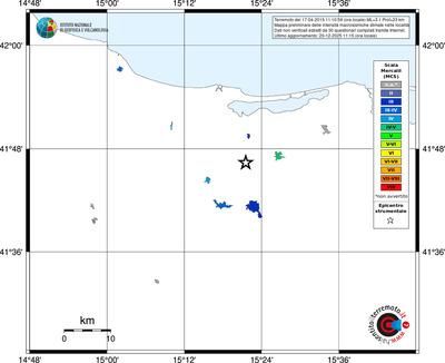 Mappa MCS - territori località