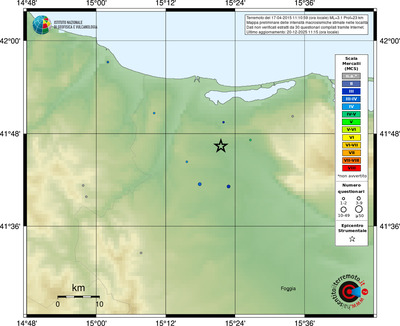 Mappa MCS - località