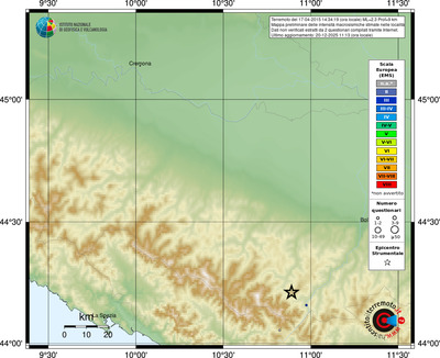 Mappa EMS - località
