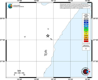 Mappa EMS - territori località