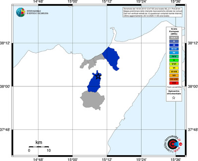Mappa EMS - territori comuni