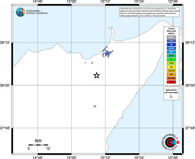 Mappa MCS - territori località