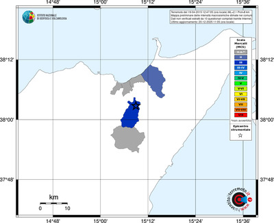 Mappa MCS - territori comuni