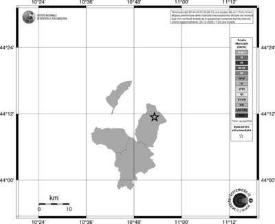 Mappa MCS - territori comuni