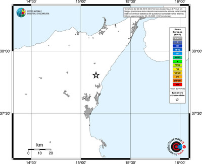 Mappa EMS - territori località
