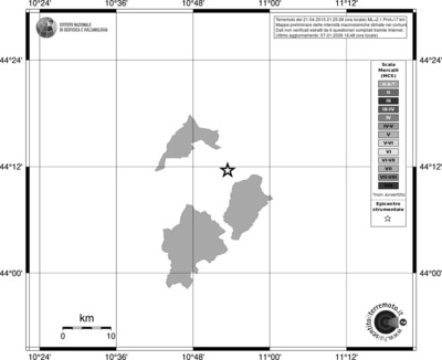 Mappa MCS - territori comuni