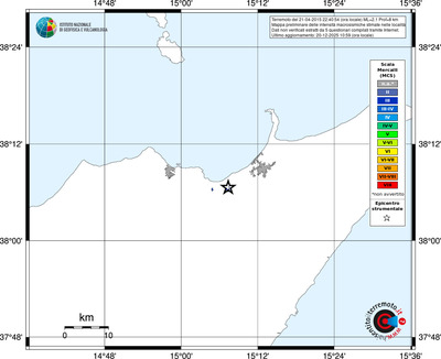 Mappa MCS - territori località