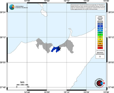 Mappa MCS - territori comuni