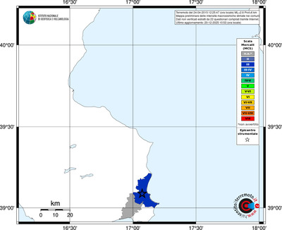 Mappa MCS - territori comuni