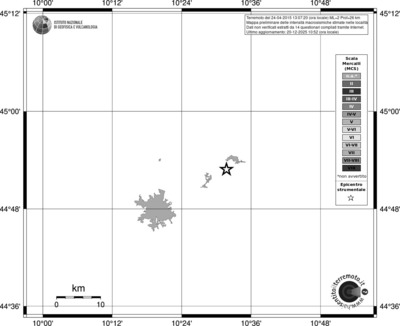 Mappa MCS - territori località