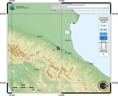 Mappa comuni con almeno 3 questionari