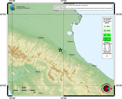 Mappa comuni con almeno 3 questionari