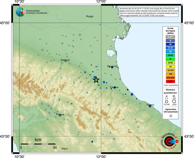 Mappa EMS - località