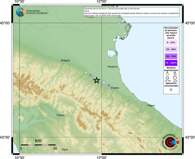 Mappa comuni con almeno 3 questionari