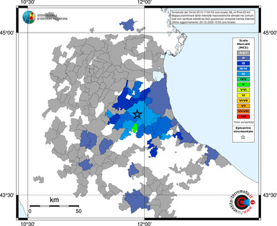 Mappa MCS - territori comuni