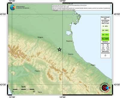 Mappa comuni con almeno 3 questionari