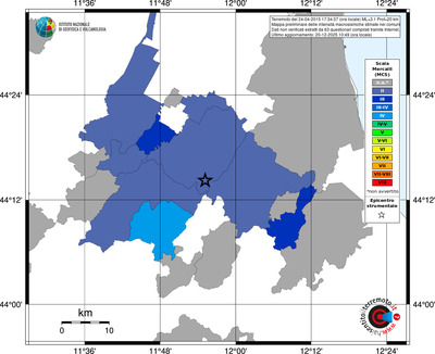 Mappa MCS - territori comuni