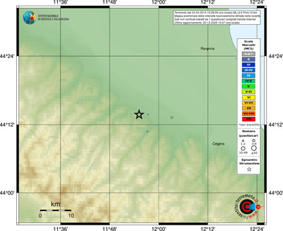 Mappa MCS - località
