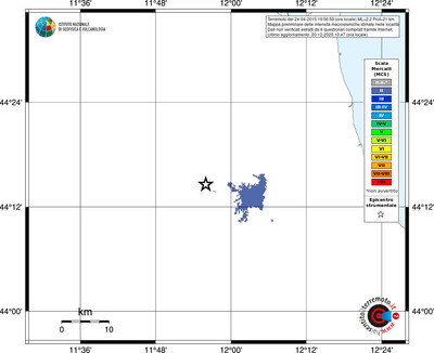 Mappa MCS - territori località