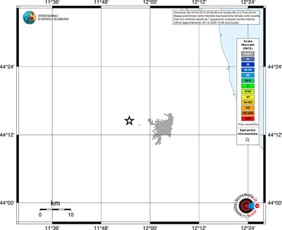 Mappa MCS - territori località