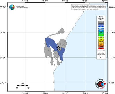 Mappa MCS - territori comuni