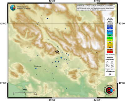Mappa EMS - località