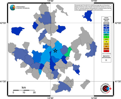 Mappa MCS - territori comuni