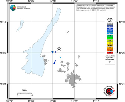 Mappa EMS - territori località