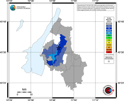 Mappa MCS - territori comuni