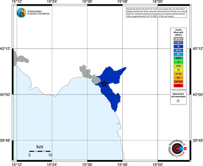 Mappa MCS - territori comuni