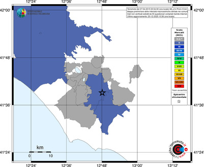 Mappa MCS - territori comuni