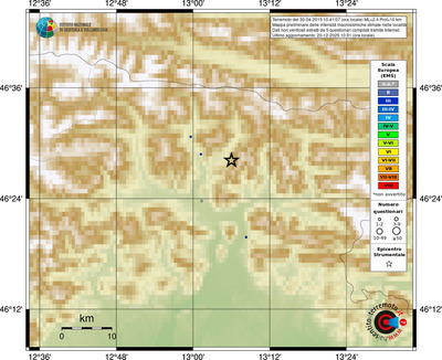 Mappa EMS - località
