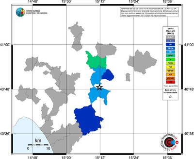 Mappa MCS - territori comuni