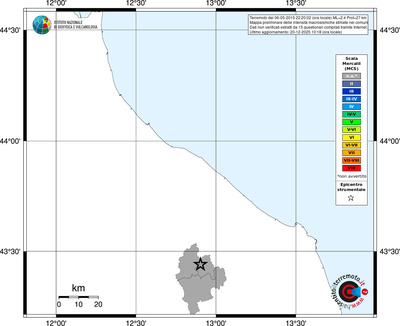 Mappa MCS - territori comuni